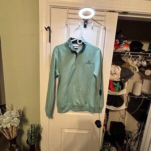 Pre-worn MINT The Breakers Women's Size SM Halfzip Light Green LS Pullover